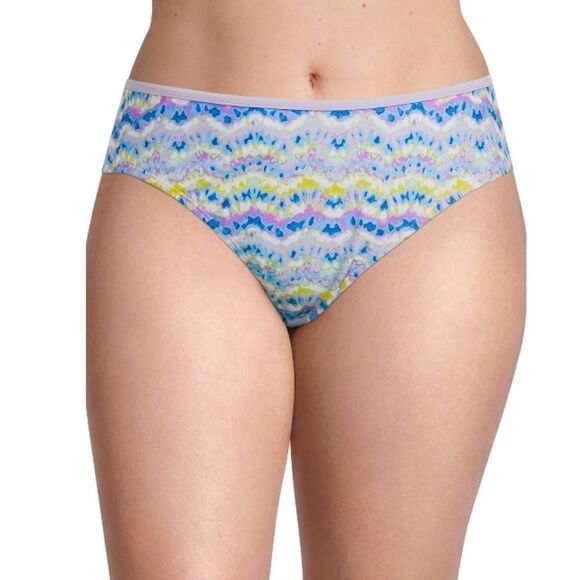 Women's Plus Size Wave Print Bikini Swimsuit Bathing Suit 1X - Picture 3 of 8